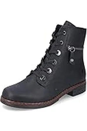 Rieker DAMES Enkellaarzen 75142, Vrouwen Veterlaarsjes,laars,halve laars,veterschoen,overgangsschoen, ,36 EU / 3.5 UK