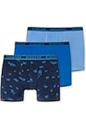 Schiesser Jungen 3 PACK Unterwäsche Boxershorts - 95/5 Organic Bio Baumwolle - Größe 92 bis 140