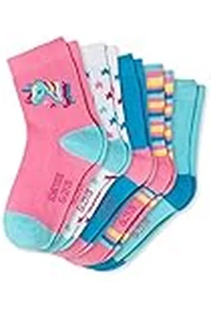 Schiesser Mädchen Kinder 5 Pack Socken Kids Strümpfe - Größe 19 bis 37