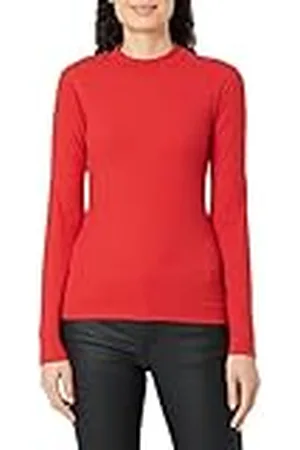 Garcia T-shirt voor dames met lange mouwen, , XS
