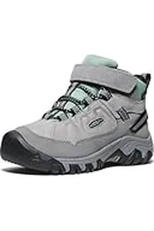 Keen Targhee 4 Mid Waterdichte wandelschoenen voor kinderen, uniseks, legering, granietgroen, 31 EU