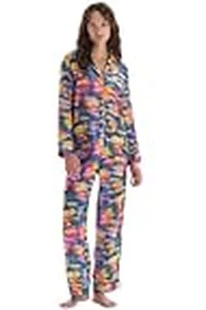 Dagi Viscone pyjama voor dames, multicolour, 38, meerkleurig, 38