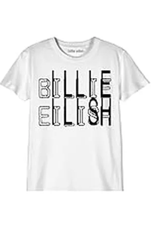 Cotton Division Billie EILISH "N/C" uniseks kinder-T-shirt, referentie: BOBILLITS002, , maat 6 jaar, , 6 Jaren