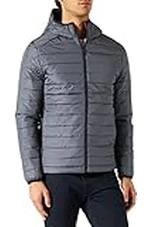 JACK & JONES Jjeace Spring Puffer Hood gewatteerde jas met capuchon voor heren, , M