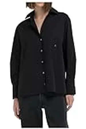 Replay Damesblouse, comfort fit, katoen, , L