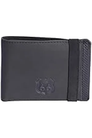 Route 66 Lederen portemonnee heren (RFID-beschermd) portemonnee heren - herenportemonnee - portemonnee heren - slim wallet - portemonnee heren - herenportemonnees, , Medium
