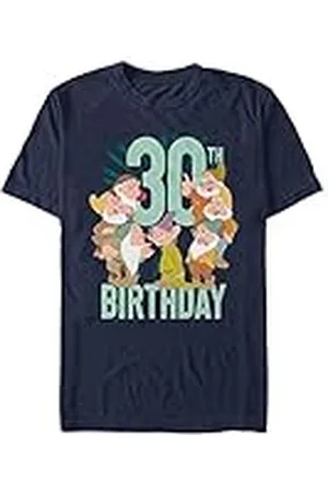 Disney Snow White - Dwarves Thirty Bday Unisex Crew neck T-Shirt M