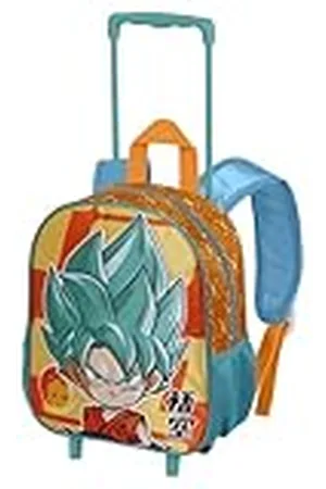KARACTERMANIA Dragon Ball Super-Small Rugzak met wielen, , 26 x 34 cm, inhoud 12,5 l, , Eén maat, Kleine Rugzak met Wielen Super