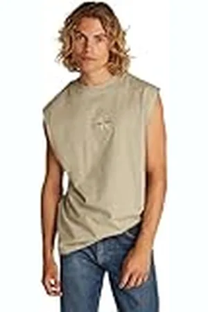 Calvin Klein CK JEANS Heren MONOLOGO MOUWLOZE TEE J30J327493, , L, , L