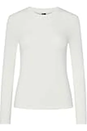 Pieces® Dames Pcmaria Ls Top Noos Bc shirt met lange mouwen, , S