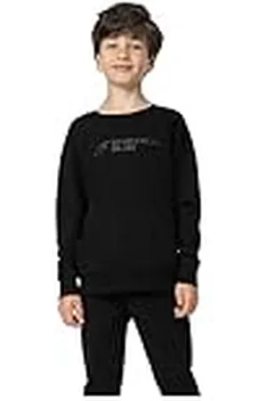 4F JUNIOR Sweatshirt M222 Color Deep Black, maat 146 voor heren, , 146
