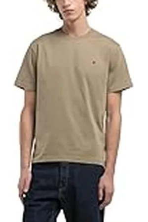 Replay Heren Regular Fit T-shirt van katoen, , XXL
