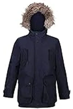Regatta Unisex Kids Pazel Waterdicht Ademend Getapete Naden Geïsoleerd Gevoerde Hooded Parka Jas