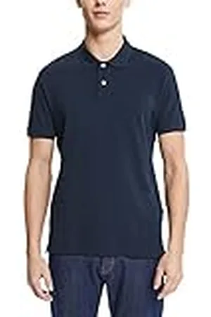 ESPRIT Heren 993EE2K301 Poloshirt, 400/NAVY, XS, , XS
