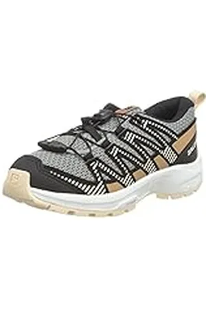 Salomon XA PRO V8, hardloopschoenen, uniseks, kinderen en jongens, Monument Mokka Mousse Sun Kiss meerkleurig, 34 EU