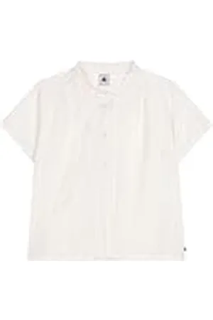Petit Bateau Meisjes blouse met korte mouwen, , 12 Jaar