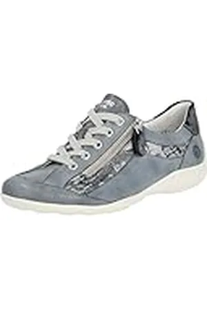 Remonte Dames R3412 Sneakers, blauw/oceaan/zilver/14, 36 EU, , 36 EU
