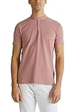 ESPRIT EarthColors®: Piqué-poloshirt, roze (blush), M