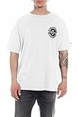 Replay T-shirt voor heren, Optical White 001, XS