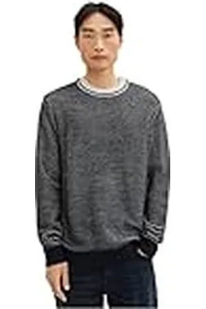 TOM TAILOR Uomini Cosy gebreide trui met wol 1033677, , XXL