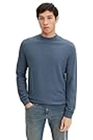 TOM TAILOR Uomini Gebreide trui met ronde hals 1032286, , L