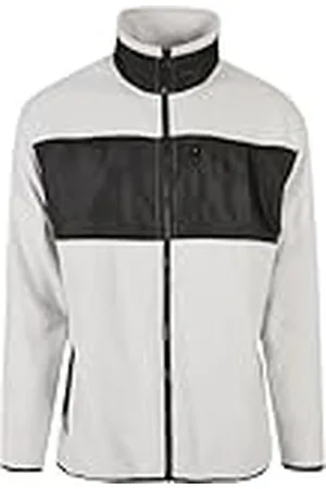 Urban classics Heren Patched microfleece jas jas, , S