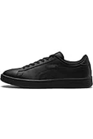 PUMA Unisex Kids Smash v2 L Jr Sneakers, Black- Black, 37 EU