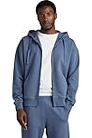 G-Star RAW Essential Loose Zip Thru Hooded Sweat, , XXL