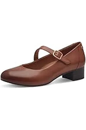 Tamaris Comfort damespumps met riem van leer met klittenbandsluiting, , 36 EU