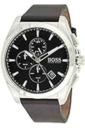 HUGO BOSS 1513707 analoog klassiek kwartshorloge voor heren met roestvrijstalen armband