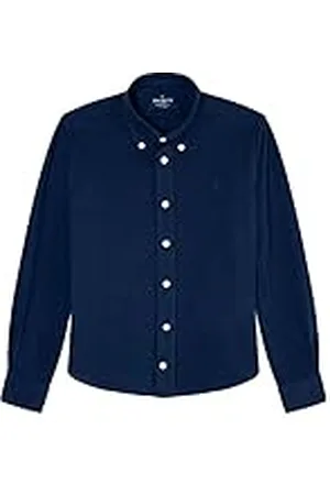 Hackett Jongens Garment Dyed Pique Shirt, , 3 jaar