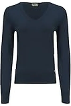 LTB Jeans Dames Slim Pullover Beganda-X in donkerblauw van viscose-mix - maat XL, , XL