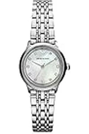 Emporio Armani Dames Analoog Kwartshorloge Met Roestvrij Stalen Armband, , Eén maat, AR1803