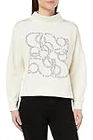 QS by s.Oliver S.Oliver Sales GmbH & Co. KG/s.Oliver Dames sweatshirt met pailletten-artwork sweatshirt met pailletten-artwork, , 38