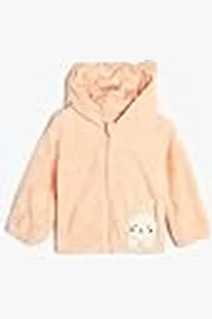 Koton Babygirls Crew Neck Long Sleeve Frill Detail Oversize Blouse Sweatshirt, , 9-12 Monate
