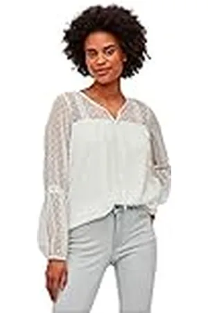 VILA Dames Viedee L/S Top/Su-Noos Blouse, , 36