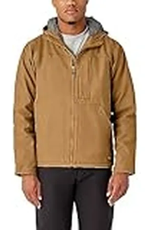 Dickies Heren Sherpa Gevoerde Hooded Duck Jacket Work Utility Bovenkleding, , S