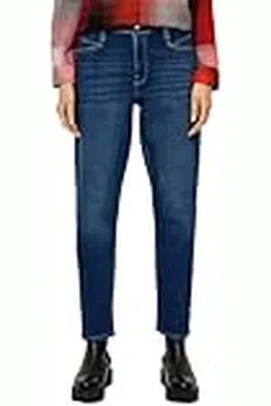 QS by s.Oliver Jeans voor dames, slim fit, taps toelopende pijpen, , 38