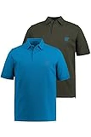 JP 1880 Heren poloshirt Piquee 1/2, dubbelpak T-shirt, , 4XL, , 4XL