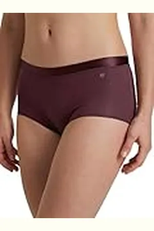 Calida Cate Panty, regular cut dames, platte tailleband met satijnen rand, van 100% supima-katoen, , 48-50