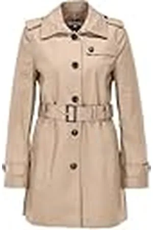 Tommy Hilfiger Heritage trenchcoat met enkele rij knopen voor dames, , XXL