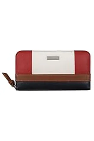 TOM TAILOR Juna damesportemonnee met ritssluiting, groot, blauw, , 20x2,5x10,5