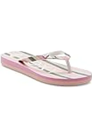 Roxy Pebbles Sandalen voor jongens en meisjes, groen/roze, 28 EU, , 28 EU