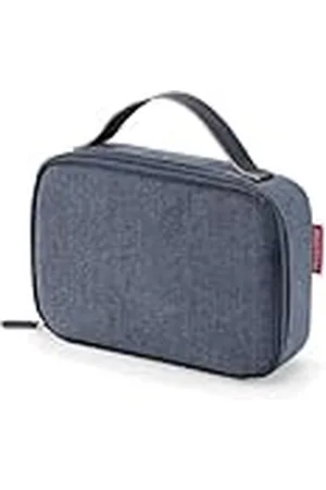 Reisenthel OY4113 THERMOCASE HERRINGBONE DARK BLUE sporttas dames Herringbone Dark Blue One Size, , Eén maat, Sportief