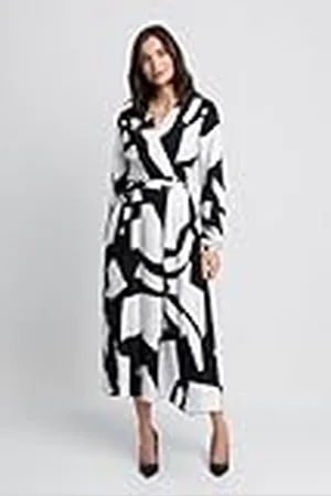 Swing Meg_Czarna cocktailjurk voor dames, , 36