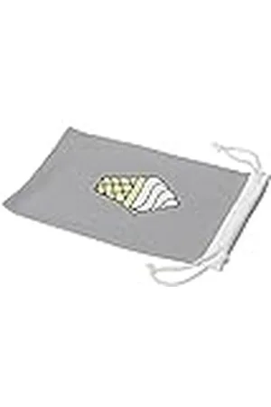 Bonamaison Digitaal bedrukte brillenzakje, zonnebril, 100% katoen, zacht en slank, beschermende brillenetui met trekkoordsluiting, 1 stuk, 11x19 cm
