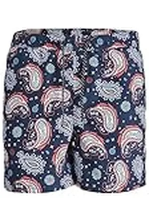 JACK & JONES Jack&Jones Jpstfiji Jjswim Paisley zwemshorts voor heren, , M