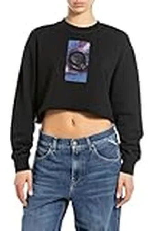 Replay Cropped sweatshirt voor dames, , XXS