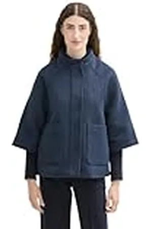 TOM TAILOR Dames 1042901 jas, 35897-Nighttime Blue Melange, XL, , XL