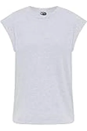 Dreimaster Maritim Dames mouwloos sweatshirt Bridgeport 35426380, lichtgrijs melange, M, , M